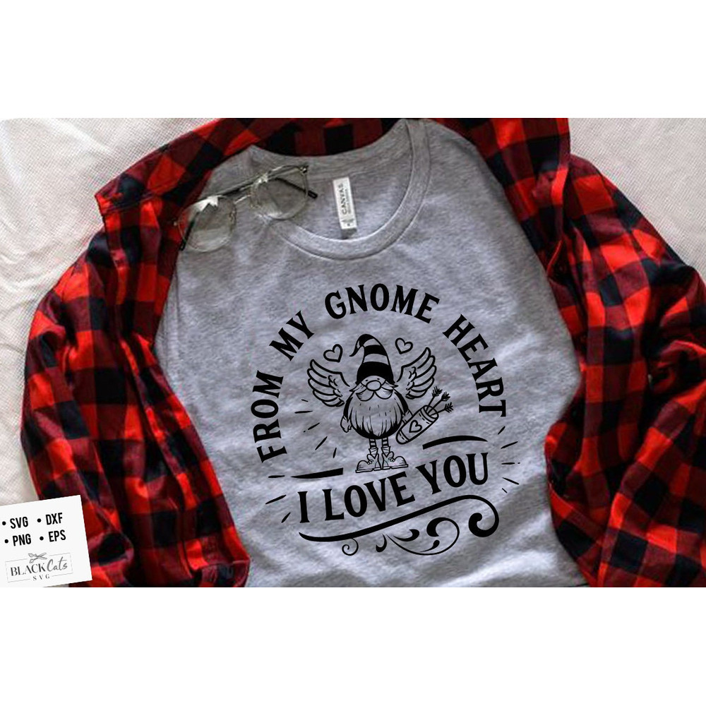 From my gnome heart SVG, Valentine's Day SVG, Valentine Gnome Svg, Gnome Svg.jpg