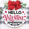 Hello Valentine svg, Round Valentine door hanger svg,  Valentine door wreath svg, Valentine wreath svg, Love wreath svg.jpg
