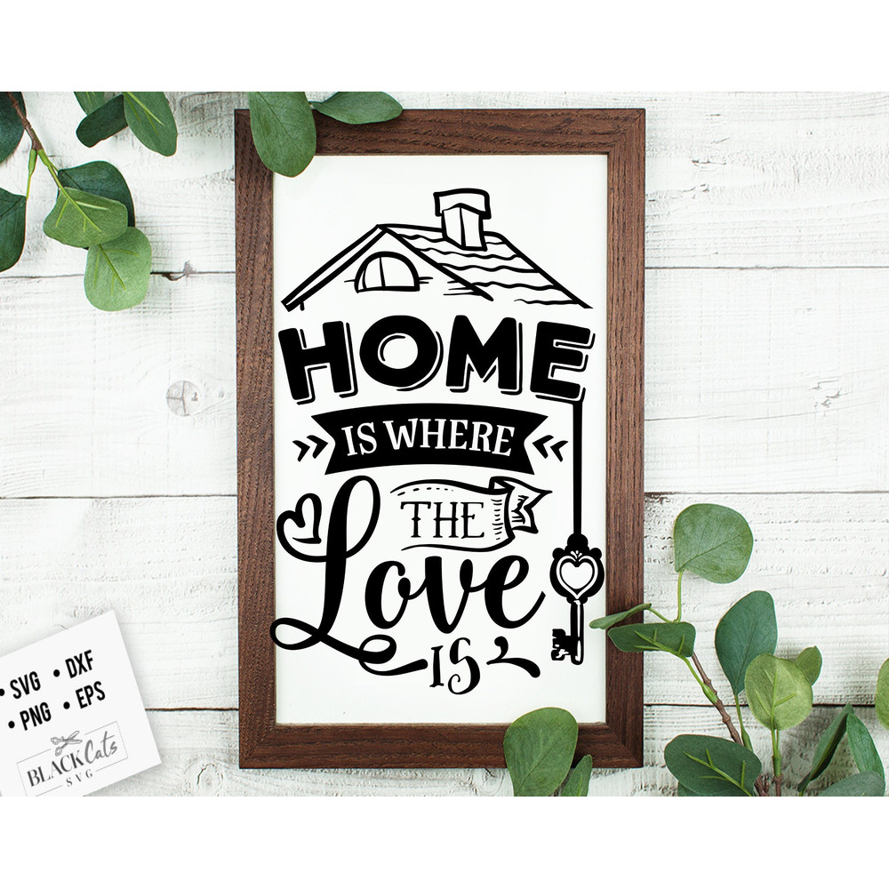 Home is where the love is SVG, Valentine's Day SVG, Valentine Shirt Svg, Love Svg.jpg