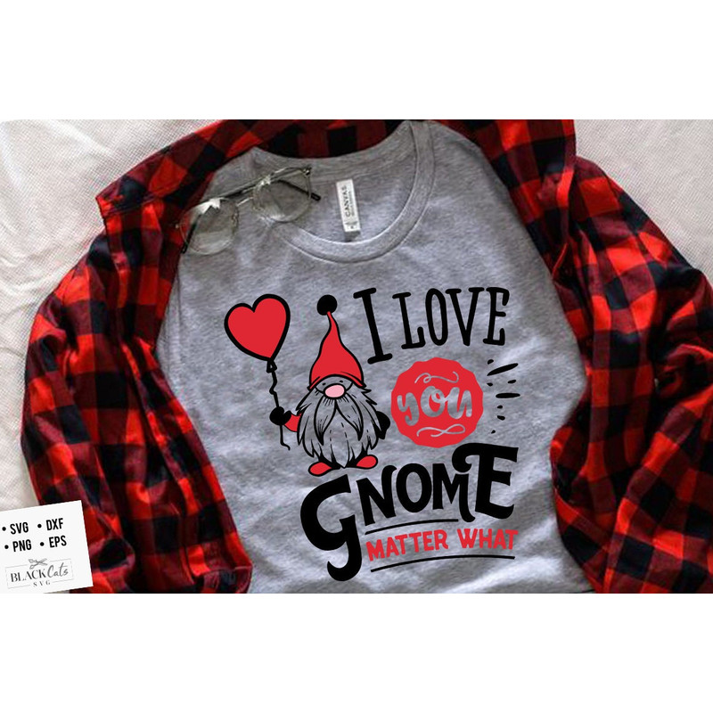 I love you gnome matter SVG, Valentine's Day SVG, Valentine Gnome Svg, Gnome Svg.jpg