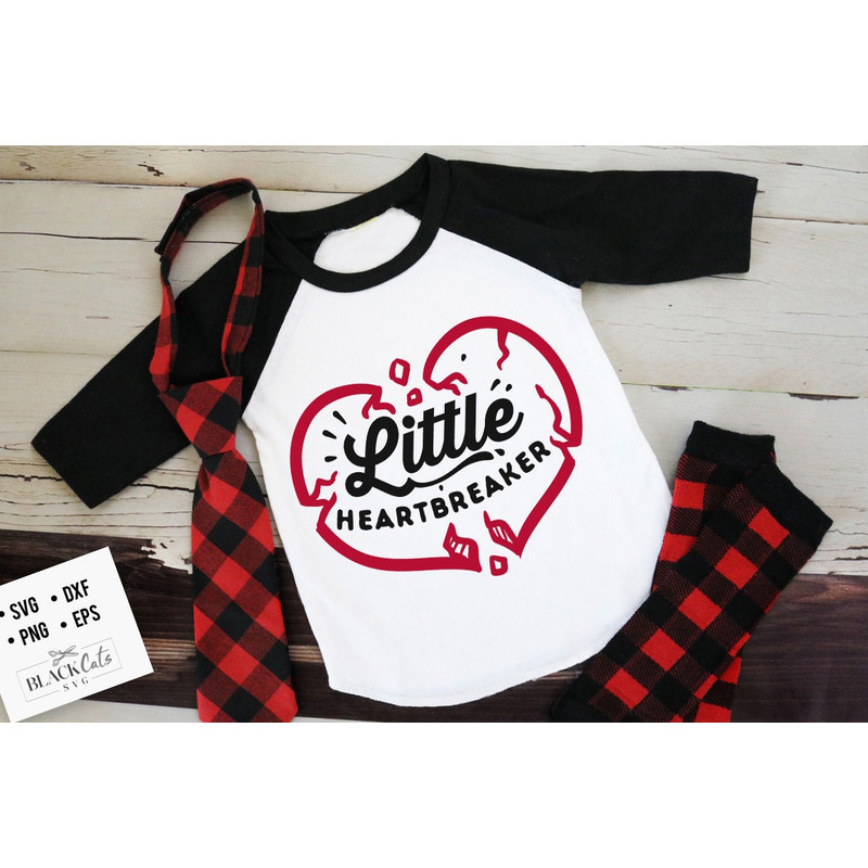 Little Heartbreaker SVG, Valentine's Day SVG, Valentine Shirt Svg, Love Svg.jpg