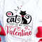 My cat is my Valentine svg, Anti Valentine's Day SVG, Funny Valentine Shirt Svg, Love Svg.jpg