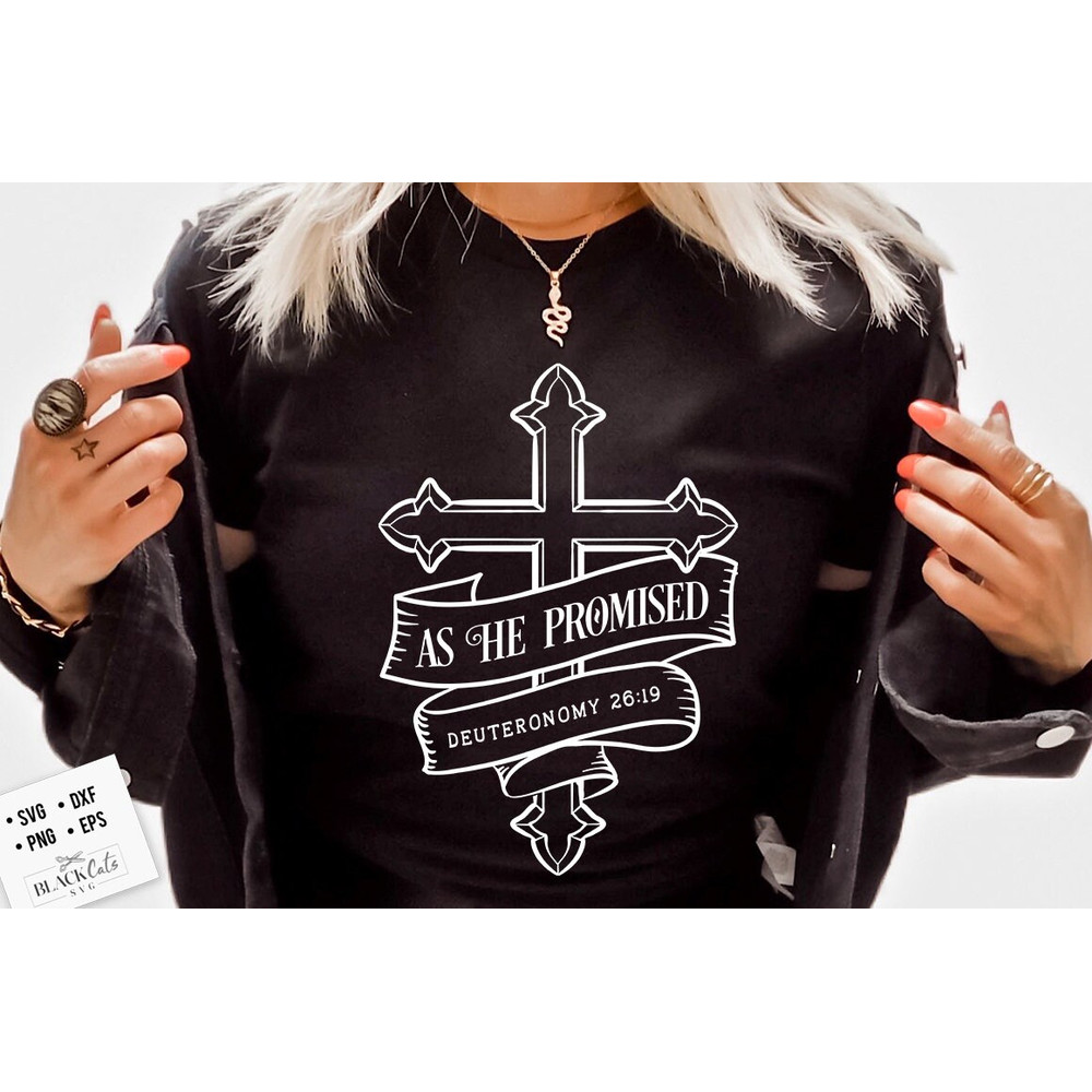 As He promised svg, Religious Easter SVG, Christian Easter SVG, He is Risen, Christian Shirt Svg, Jesus Easter Svg.jpg