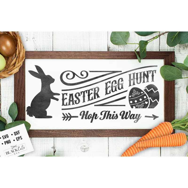 Easter egg hunt hop this way svg, Cottontail SVG, Easter SVG, Cottontail Farms SVG, Easter Bunny svg, Vintage Easter svg.jpg