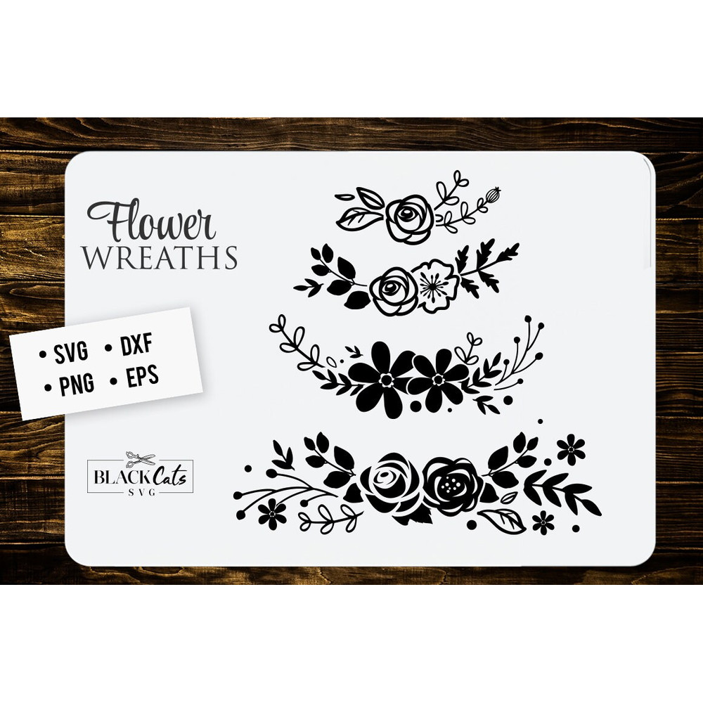 Flower wreaths SVG, Flower frames svg, floral frames svg, Garden svg, Gardening svg, plants svg, Funny gardening svg, Garden sign svg,.jpg