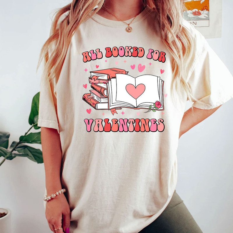 All Booked For Valentine Png, Teacher Valentines png, Valentines Day sublimation png, Book Lover png, Valentines Gift, Retro Valentines.jpg