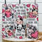 Baby Cow Valentine 3D Inflated Tumbler Wrap PNG, 20 oz Skinny Tumbler Sublimation, Love You Till The Cows Come Home Png.jpg