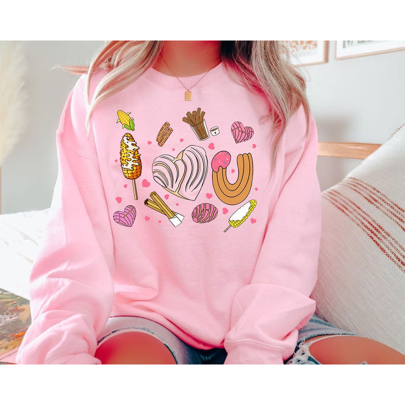 I Love U Conchas Elotes Churros Svg, Happy Valentine's Day PNG , Mexican Valentine Png, Mexican Bread Png, Valentine Gifts PNG Sublimation.jpg