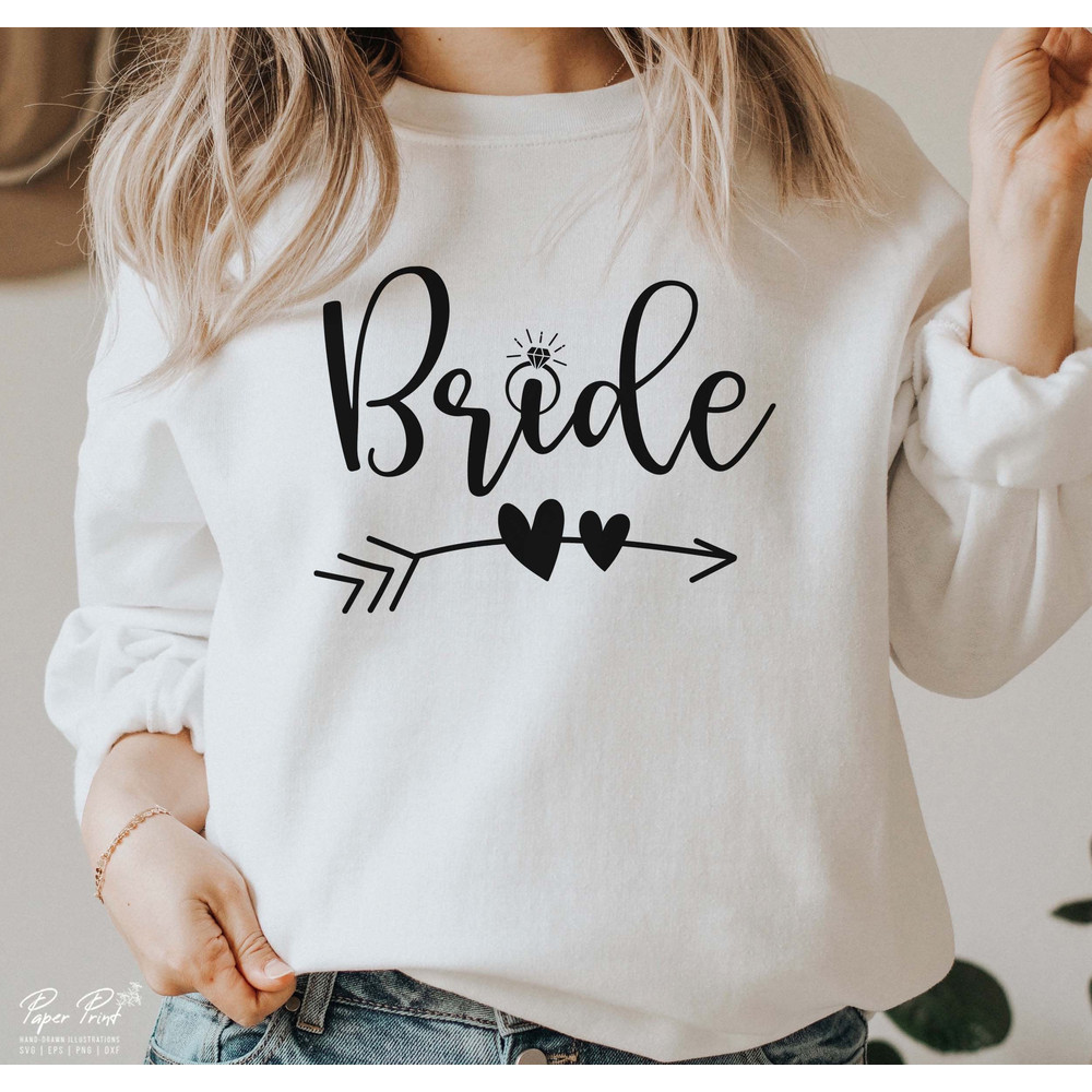 Bride svg, bachelorette svg, bridesmaid svg, wedding svg files, bride squad svg, wedding gift, Bride Tribe svg, Bridal Party svg, Cut file.jpg