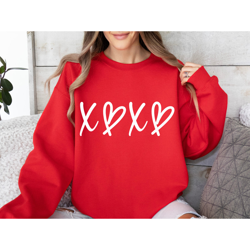 Hugs and Kisses SVG PNG PDF, Xoxo Svg, Heart Svg, Valentine Svg, Love Svg, Valentine Shirt Svg, Hello Valentine Shirt, Valentine's Day Svg.jpg