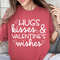Hugs and Kisses SVG, Xoxo Svg, Valentines Day Svg, Be Mine Svg, Valentine Shirt Svg, Silhouette, Cricut, Cut File, Digital Download.jpg