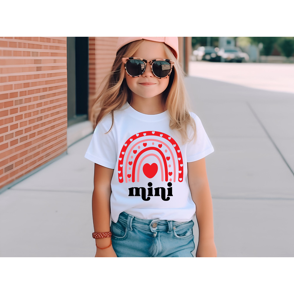 Mini With Valentine Rainbow SVG, Funny Valentine Svg, Love Svg, Heart Svg, Be Mine Svg, Hello Valentine Svg, Valentine's Day Svg, Cricut Svg.jpg