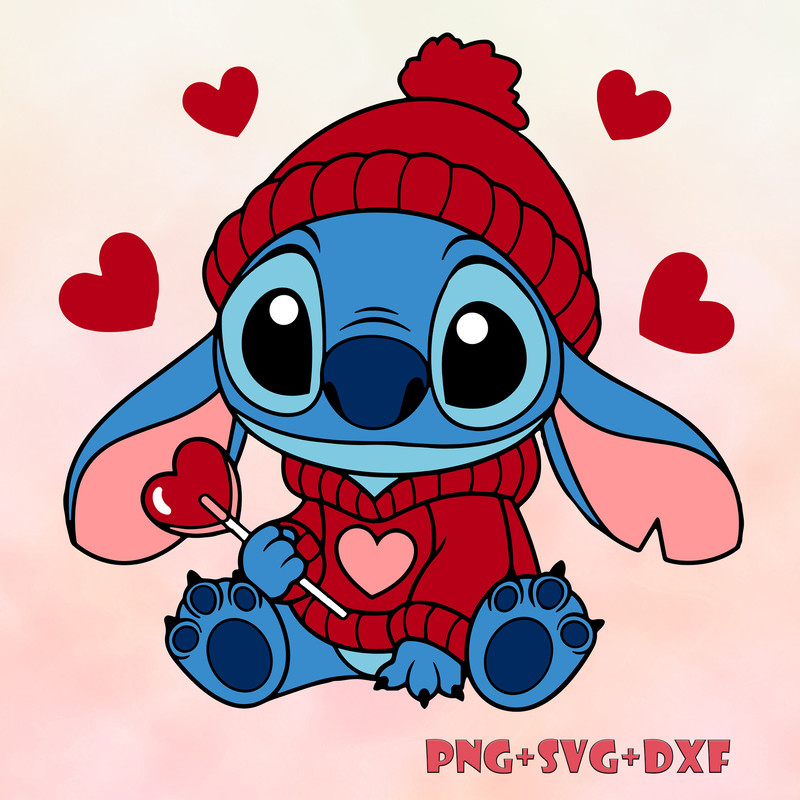 Stitch Valentine candy heart PNG SVG Love svg valentines day svg Image Bundle.jpg
