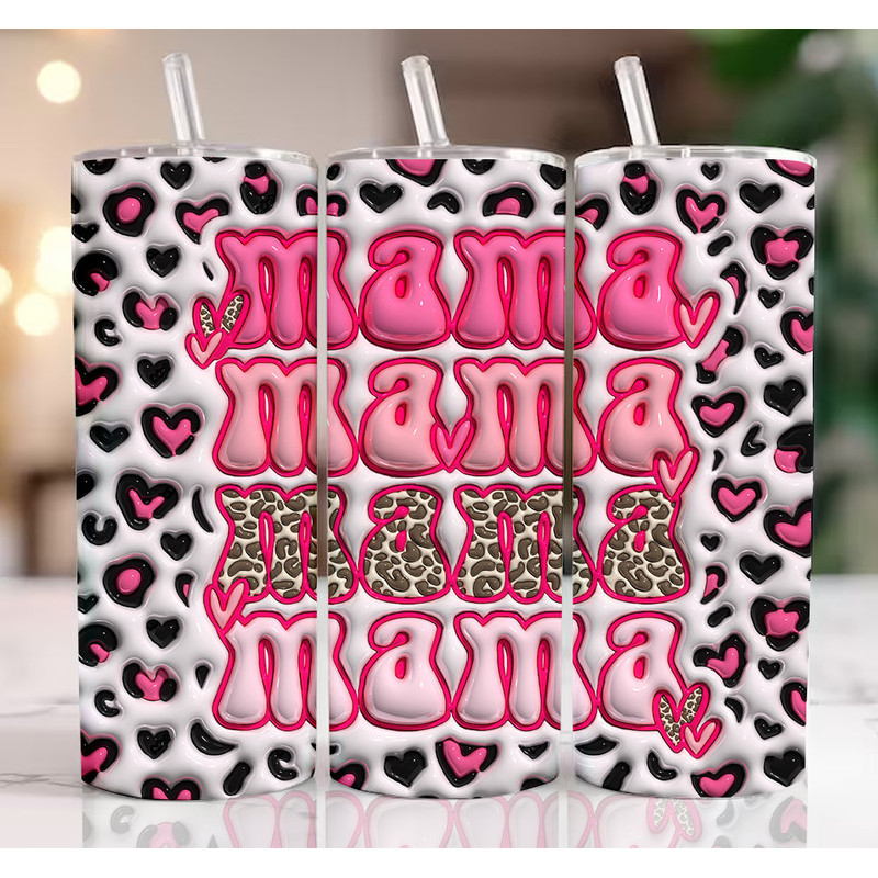 3D Retro Mama Valentine Inflated Tumbler Wrap, 3D Leopard Puffy Tumbler Wrap, 3D Heart Puff Tumbler Wrap, 3D Checkered Bubble Tumbler.jpg