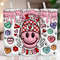 3D Valentine Vibes Inflated Mug Wrap, Valentine's Day Puff 11oz 15oz Mug Sublimation PNG, Smiley Face Puffy, Valentines Conversation Hearts.jpg