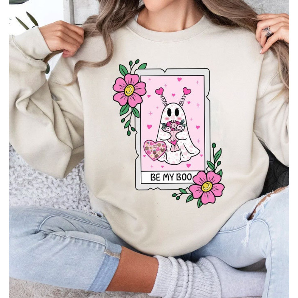 Be My Boo Png, Valentines Ghost Png, Will you be My Boo, Pastel Valentines Day, Valentines Day Sublimation, Girl Ghost Png, Valentines Png.jpg