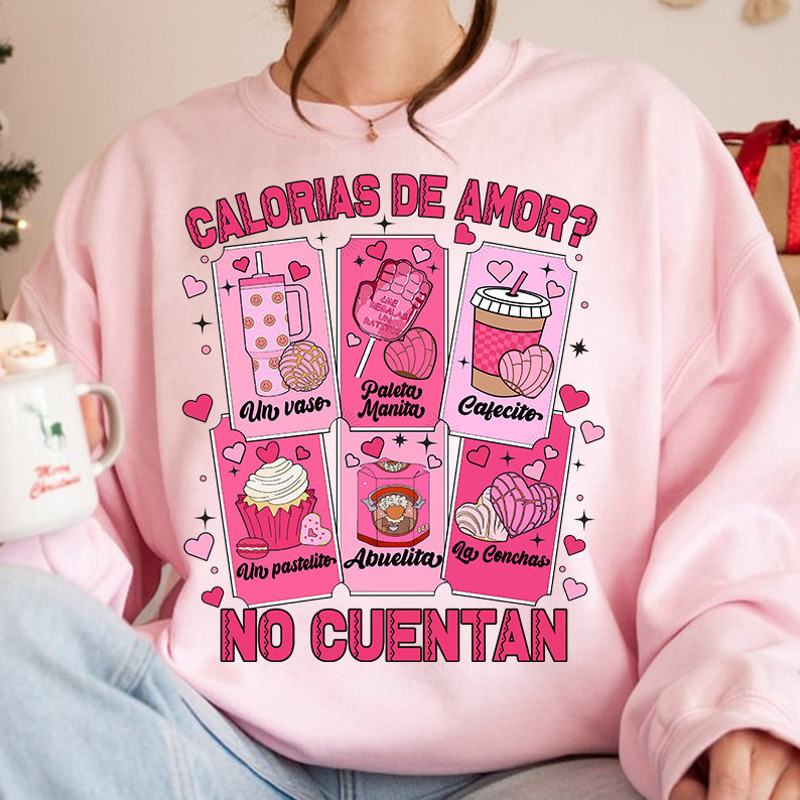 Calorias de amor No Cuentan Png, Mexican Valentine png, Cafecito y Chisme Valentine's Day PNG, Concha Valentine's Day Png, Candy Valentines 1.jpg