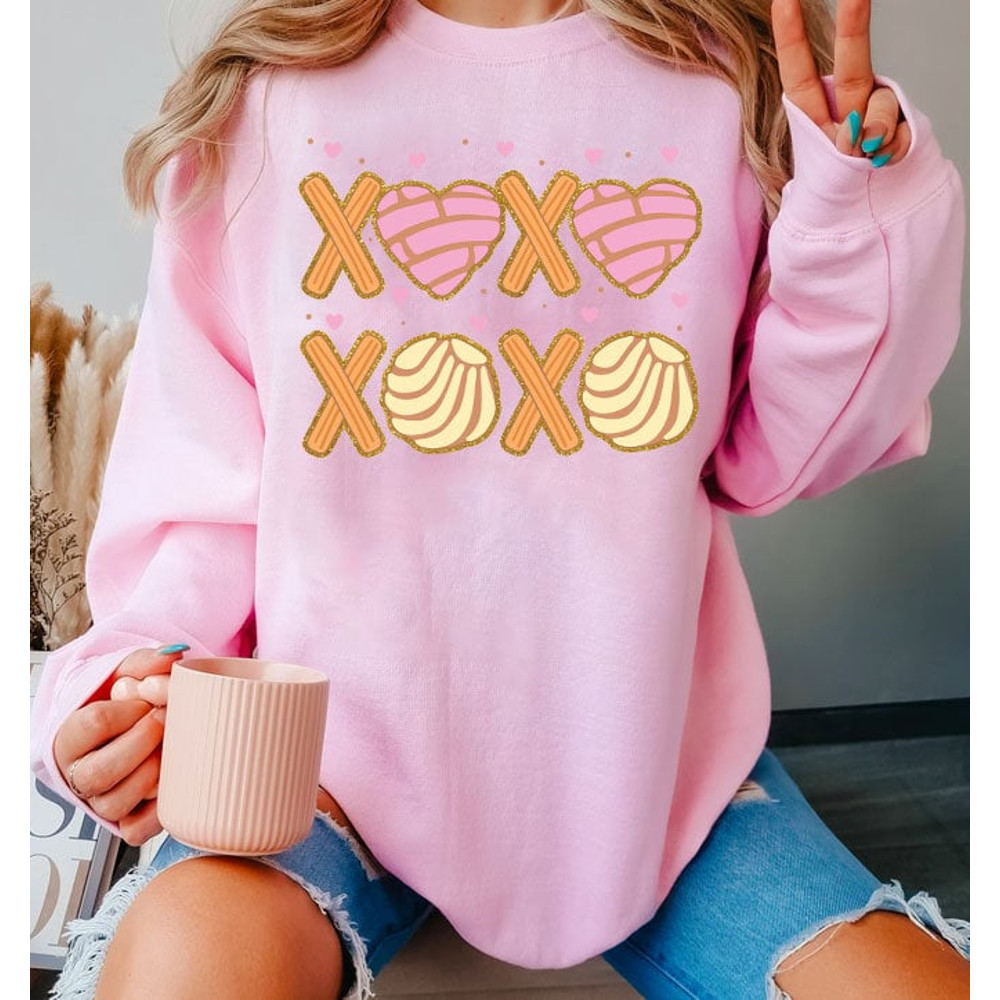 Conchas Valentine Png, Valentines XOXO Png, Concha Valentine, Pastel Valentines Day, Valentines Sublimation, Girl Ghost Png, Valentines Png.jpg