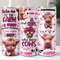Funny Baby Highland Cow 20oz Skinny Tumbler Wrap, Valentine Heifer Sublimation Design, Valentine Digital Download, Farm Life Tumbler Wrap.jpg