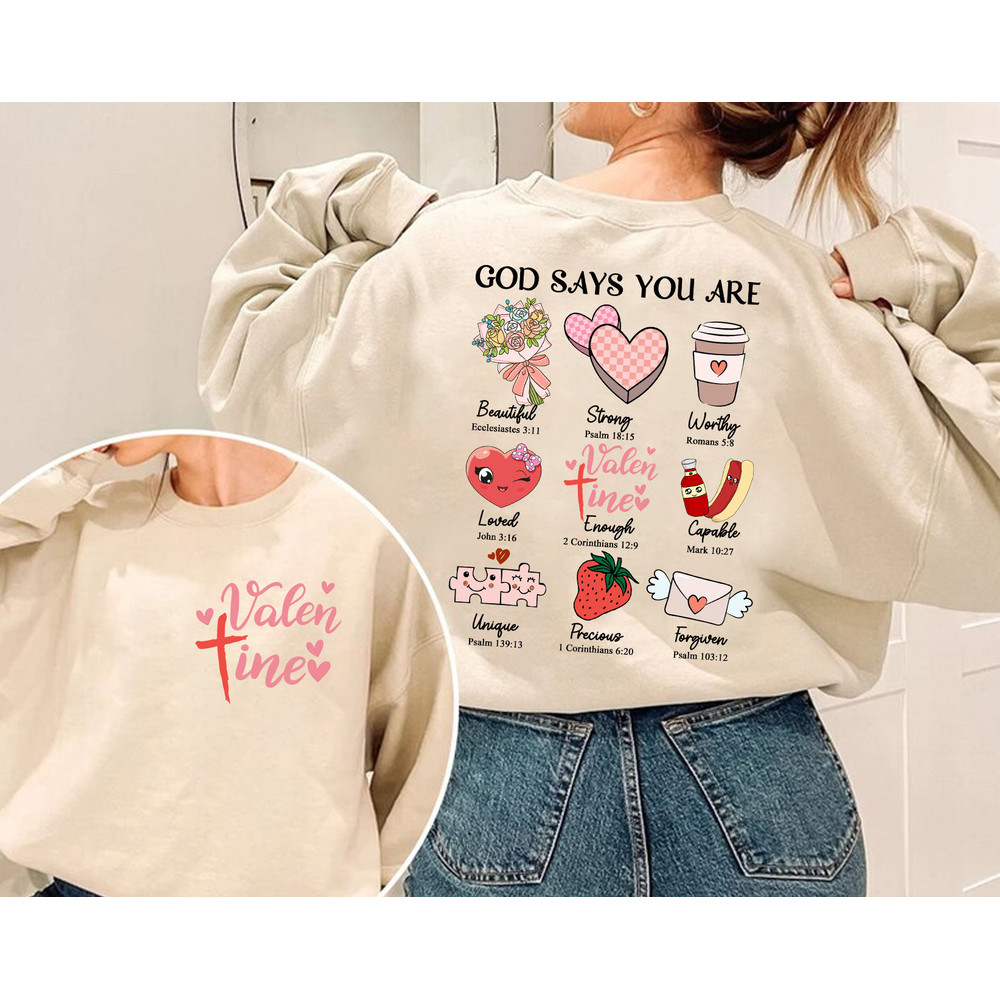 God Says You are Valentine Png, Jesus Valentine png, Christian Valentine png, Valentine Bible Verse png, Retro Valentine png,God Valentine.jpg