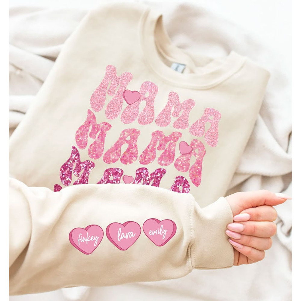 Mama Valentines Day Heart PNG, Faux Sequin Valentines Png, Valentines Day Png, Mama Png, Retro Valentine Png, Glitter Valentines Sublimation 1.jpg