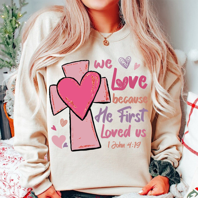 Retro Christian Valentine PNG, Valentine Png png, Retro Religious Valentine Png, He First Loved Us, Jesus Valentine, Valentine Vibes Png.jpg