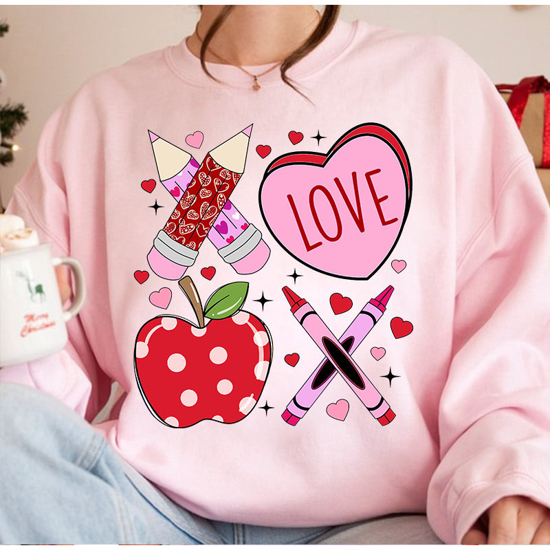 Valentine XOXO Teacher Png Shirt, Teacher Valentine Png, School Valentine Png, Valentines Day Png, Gift for Teacher, Digital Download.jpg