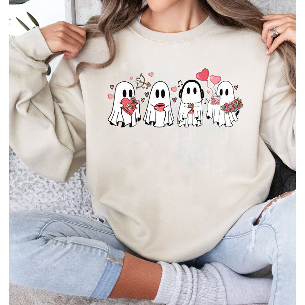 Valentine's Day Ghost Shirt Png, Anti Valentine Ghost Png, Will you be My Boo, Funny Hearts Sublimation, Valentine Humor, Anti Love.jpg