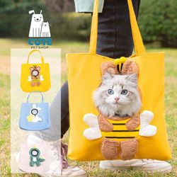 Dog and Cat Handbag with Ventilation for Pet Transportation High Quality Summer Design