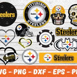 Pittsburgh Steelers Svg,Ncca Svg, Ncca Nfl Svg, Nfl Svg ,Mlb Svg,Nba Svg, Ncaa Logo 03