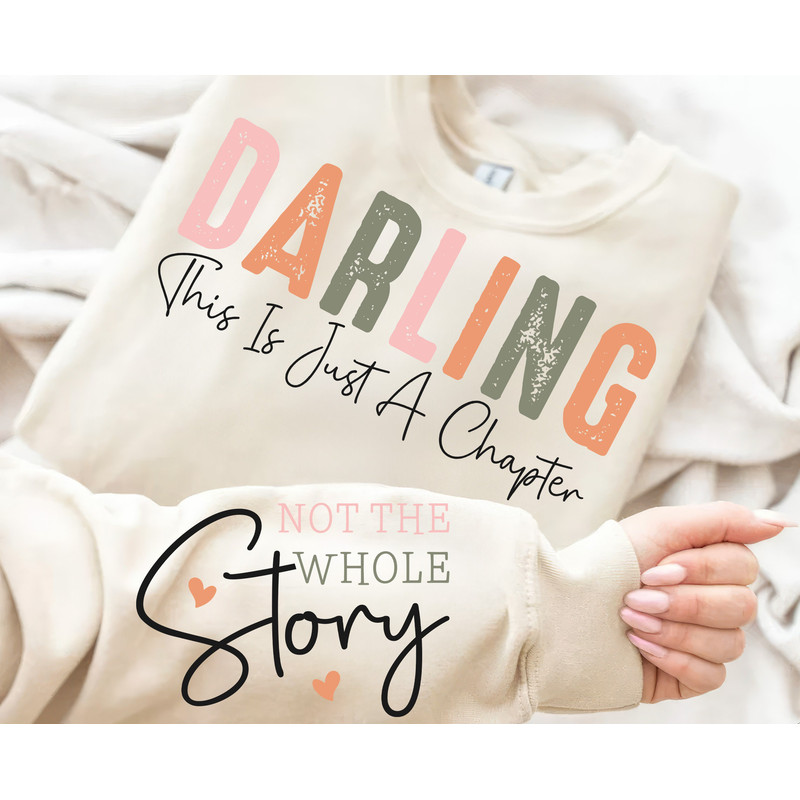 This Is Just a Chapter SVG PNG, Boho Inspirational Sleeve Quote Shirt Svg, Positive Daily Affirmation Svg, Self Love Svg.jpg