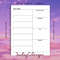 Tall 3 Styles Weekly Schedule Tracker Organizer PDF Digital File Printable Blank Task To Do Reminder Planner.jpg