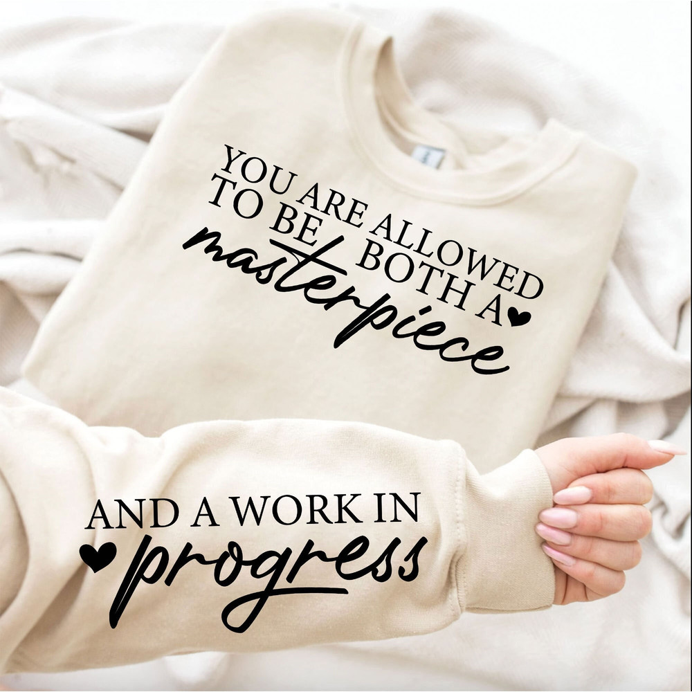 Inspirational SVG PNG, You Matter svg, Motivational svg, Mental Health svg, Positive Quotes svg, Masterpiece and a Work in Progress svg.jpg