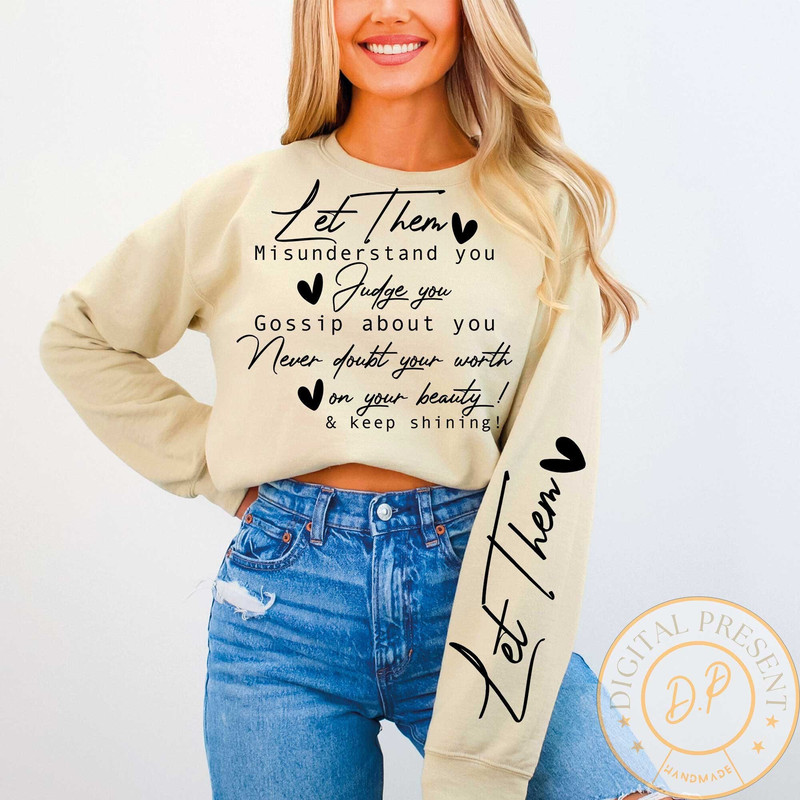 Let Them SVG,Keep Shining Svg,Inspirational Svg,Self Worth Svg,Self Love Svg,Sleeve svg,Front Back svg,Motivational Svg,Cut Files,Cricut.jpg