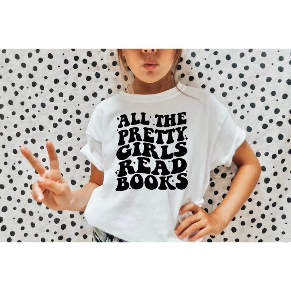 All The Pretty Girls Read Books SVG, png, pdf, jpg, book svg, reading cut file, bookaholic, booktrovert.jpg