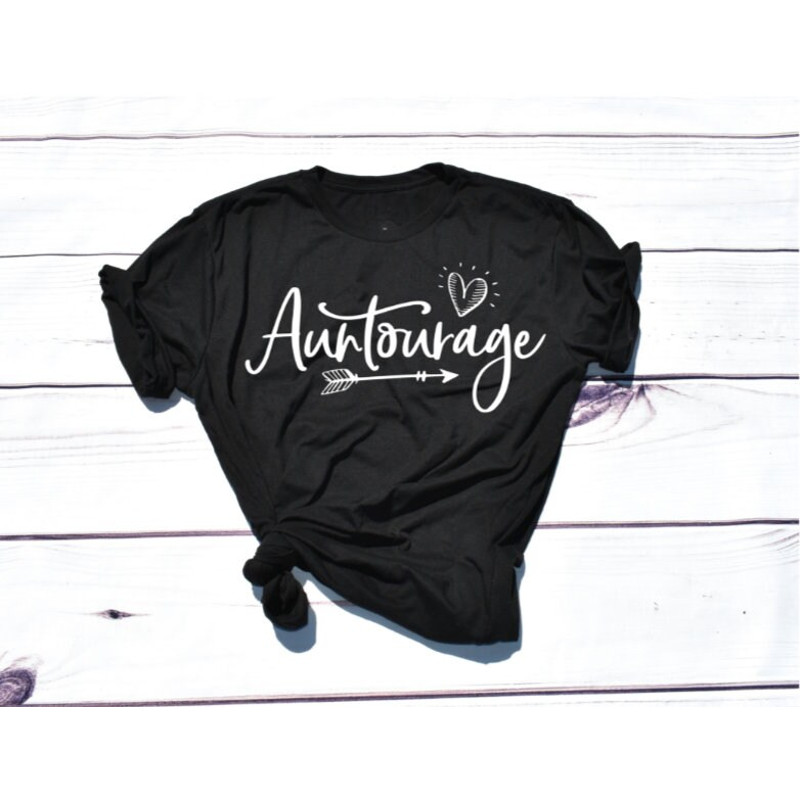 Auntourage SVG, Aunt Shirt Design SVG, Future Aunt, New Aunt, SVG quotes, cut file for christening or baby shower gift..jpg