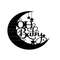 Baby Shower Cake Topper SVG, Moon and Stars baby theme, Over the moon, Nursery decor cut file for cutting machines, SVG, DXF, png, jpg..jpg