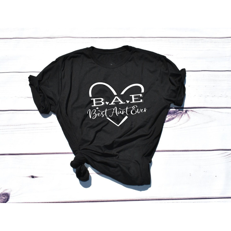 BAE Best Aunt Ever SVG Instant download file for cricut or silhouette Aunt Shirt SVG for Baby Shower Gender Reveal Gift.jpg