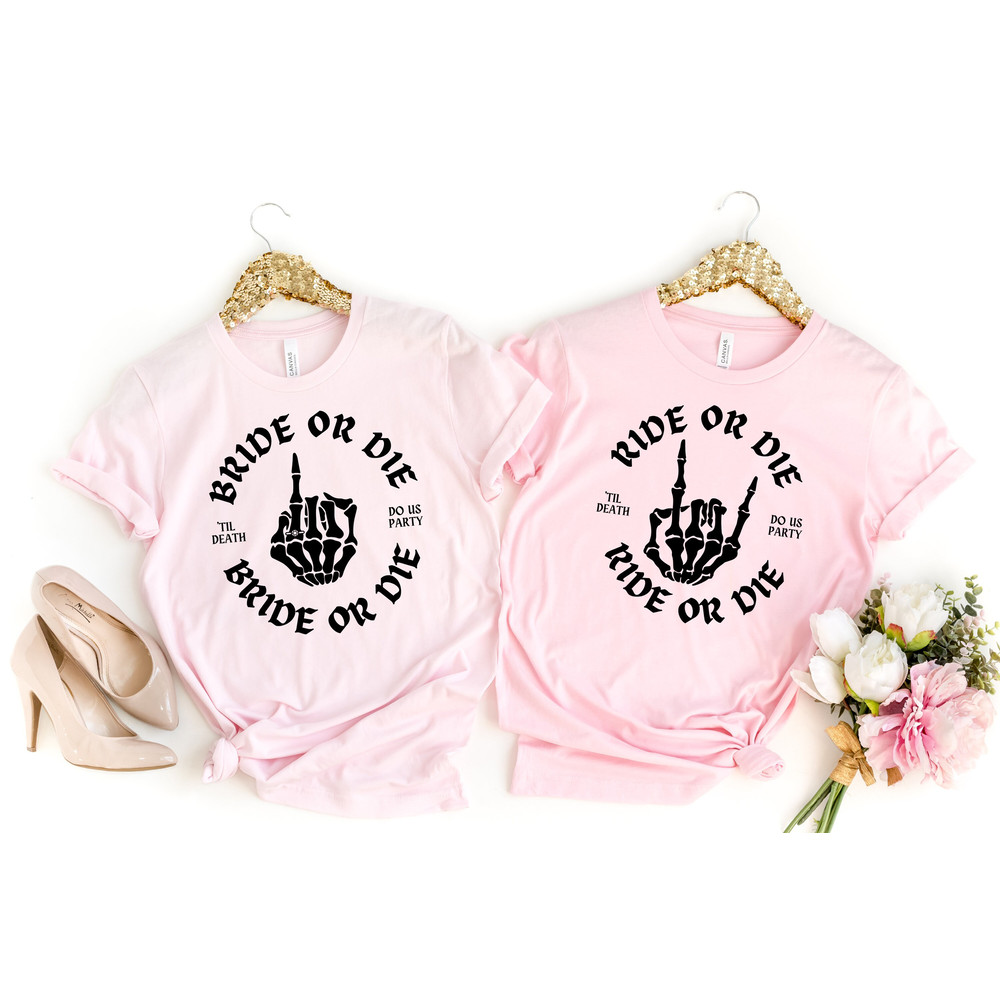 Bride or Die Bachelorette Party SVG BUNDLE, Gothic Bridal Party Shirts, Punk Fall Wedding, Skeleton Hand PNG, Bachelorette gift svg.jpg
