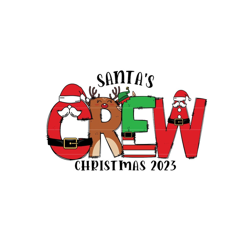 Cousin Crew Christmas 2023 PNG Sublimation File, Christmas PNG Print, Family Matching Shirts Print and Cut File, Christmas Eve PNG.jpg