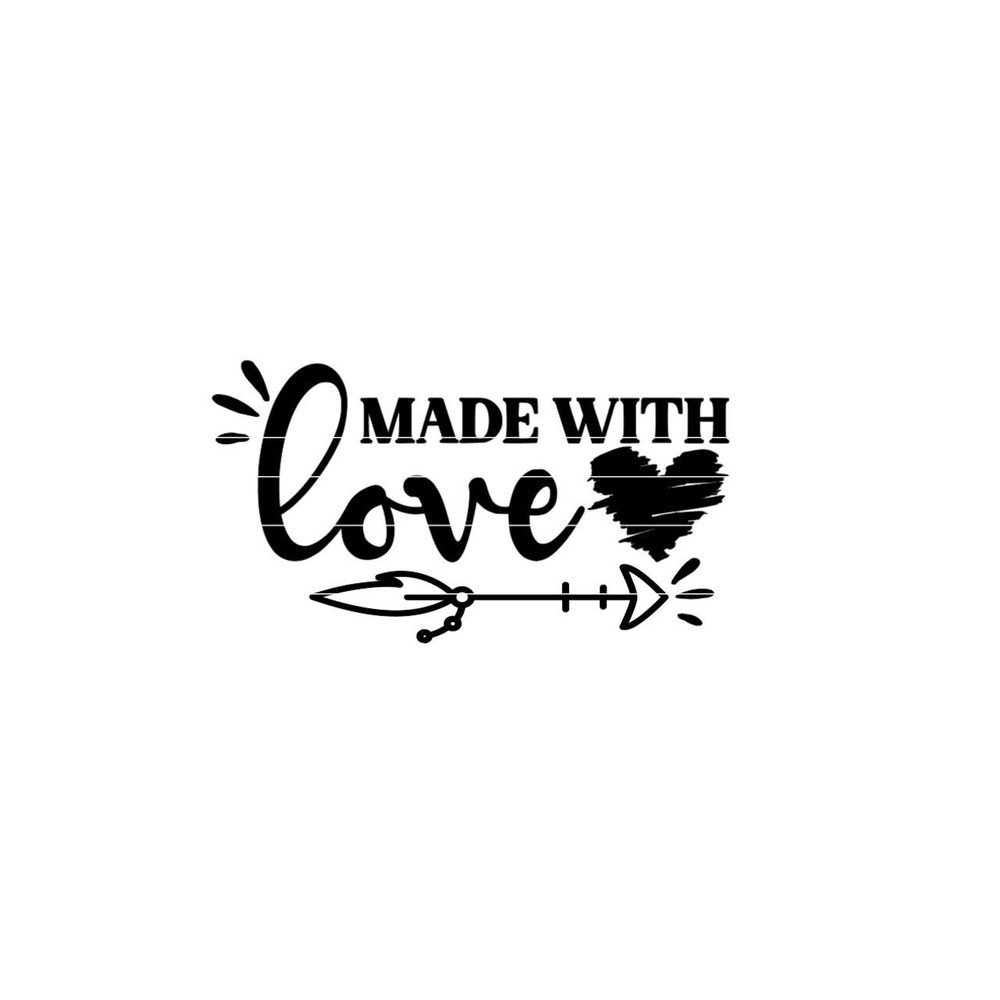 Made with Love SVG, Baby Onesie SVG, Baby Shower Gift Digital Download File for Cricut and Silhouette, Newborn Nursery Decor PNG dxf jpg svg.jpg