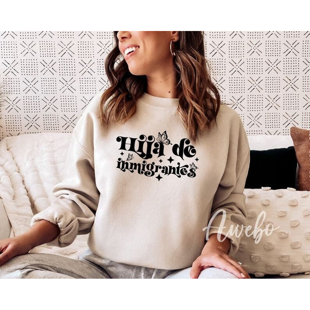 Hija de Inmigrantes svg Latina Women svg png Spanish svg Mexican svg Sublimation Design Dtg Printing Shirt svg Hispanic svg.jpg
