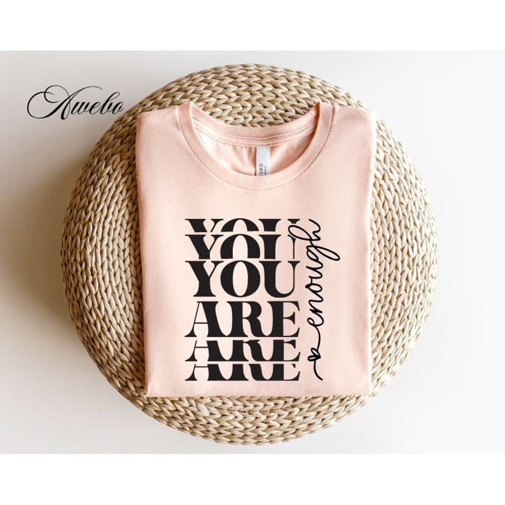 You Are Enough Always SVG, Boho Self Love Svg, You Always Matter svg, Motivational Svg, The Mental Health Love Svg, Positive quotes Svg.jpg