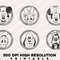 Bundle Checkered Mickeyy And Friends SVG - PNG - PDF.jpg