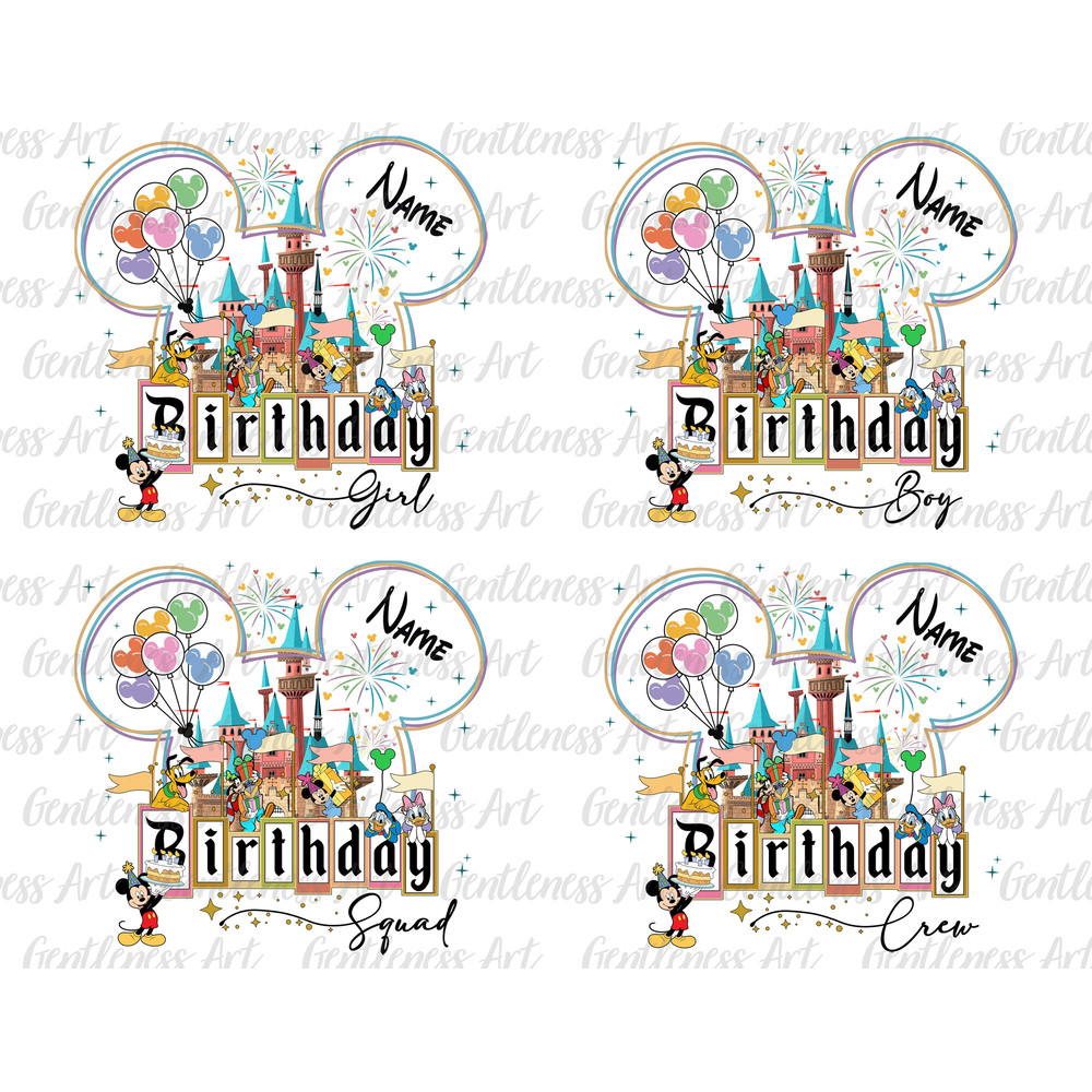 Bundle Birthday Squad Png, Happy Birthday Png, Family Vacation Png, Vacay Mode, Magical Kingdom Png.jpg