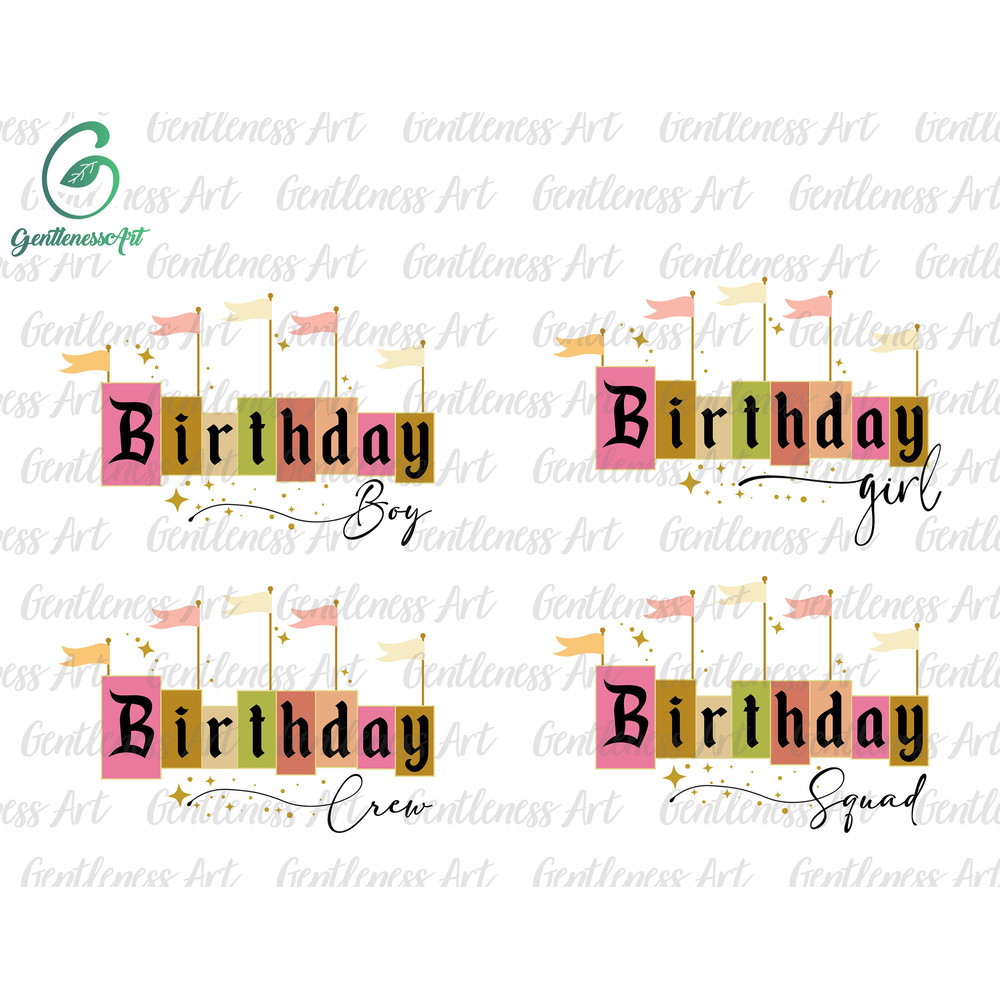 Bundle Birthday Squad Svg, Happy Birthday Svg, Family Vacation Svg, Vacay Mode, Magical Kingdom Svg 3.jpg