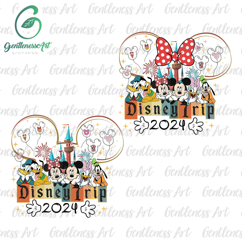 Bundle Family Trip 2024 Png, Family Vacation Png, Friend Squad Png, Vacay Mode Png, Magical Kingdom Png, File For Sublimation.jpg
