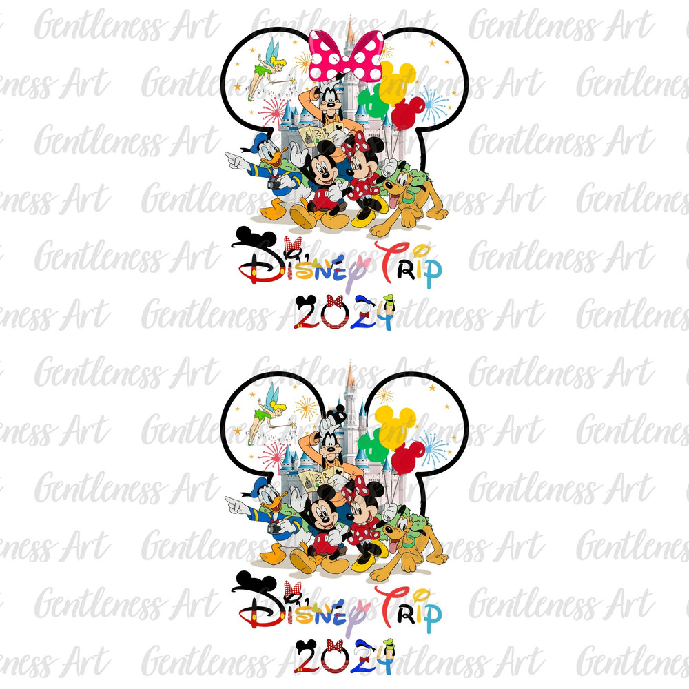 Bundle Family Trip 2024 Png, Family Vacation Png, Mouse And Friends Png, Magical Kingdom Png, Friend Squad Png, Vacay Mode Png.jpg