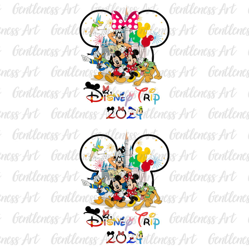 Bundle Family Trip 2024 Png, Family Vacation Png, Mouse And Friends Png, Magical Kingdom Png, Friend Squad Png, Vacay Mode Png.jpg