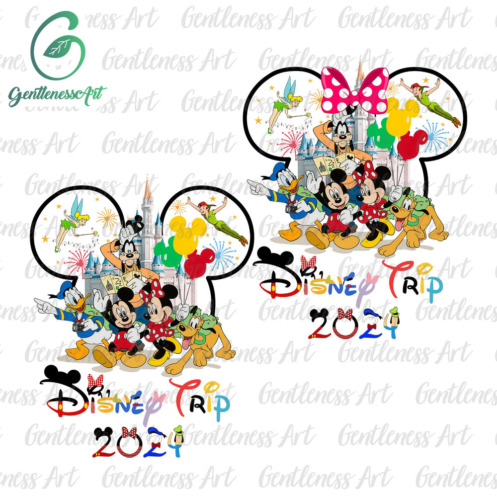 Bundle Family Trip 2024 Png, Mouse And Friends Png, Best Day Ever, Magical Kingdom Png, Friends Squad Png, Vacay Mode Png, Family Squad Png.jpg